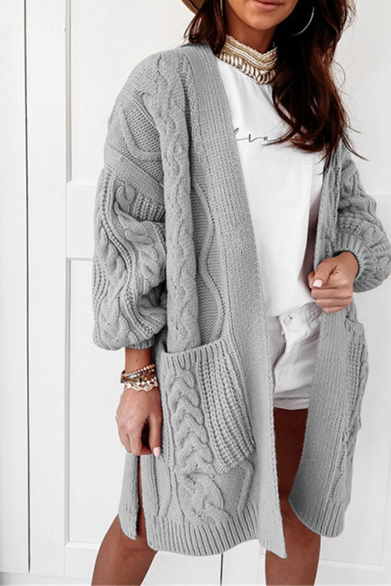 Tops de cuello en V con bolsillos y estampado de patchwork informales a la moda (6 colores)