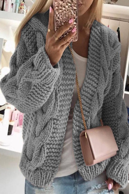 Suéteres casuales de moda con cuello en V en color sólido (5 colores)