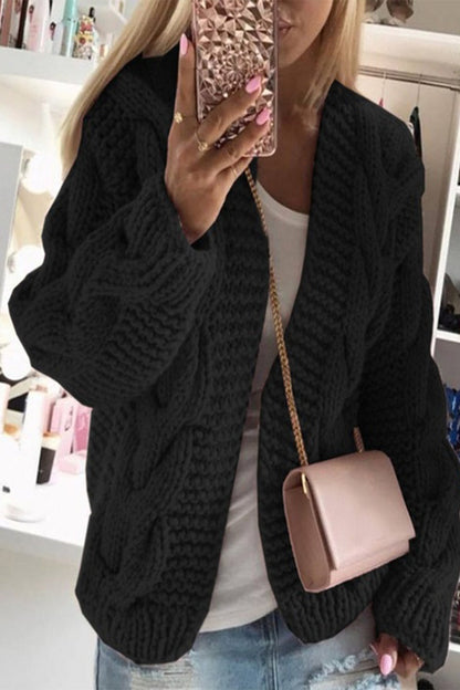 Suéteres casuales de moda con cuello en V en color sólido (5 colores)