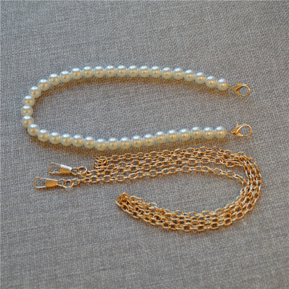 Bolsos de fiesta diarios con plumas, cadenas y perlas