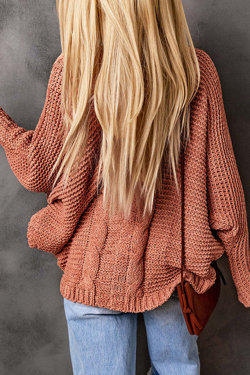 Elegante cárdigan con cuello y bolsillos sólidos (8 colores)