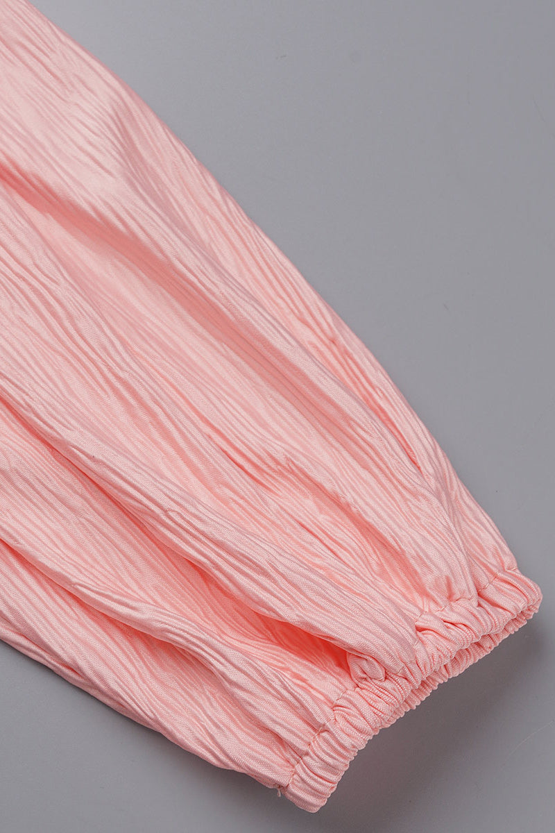 Vestidos sexis con falda tubo y escote en V, con hebilla sólida y pliegues