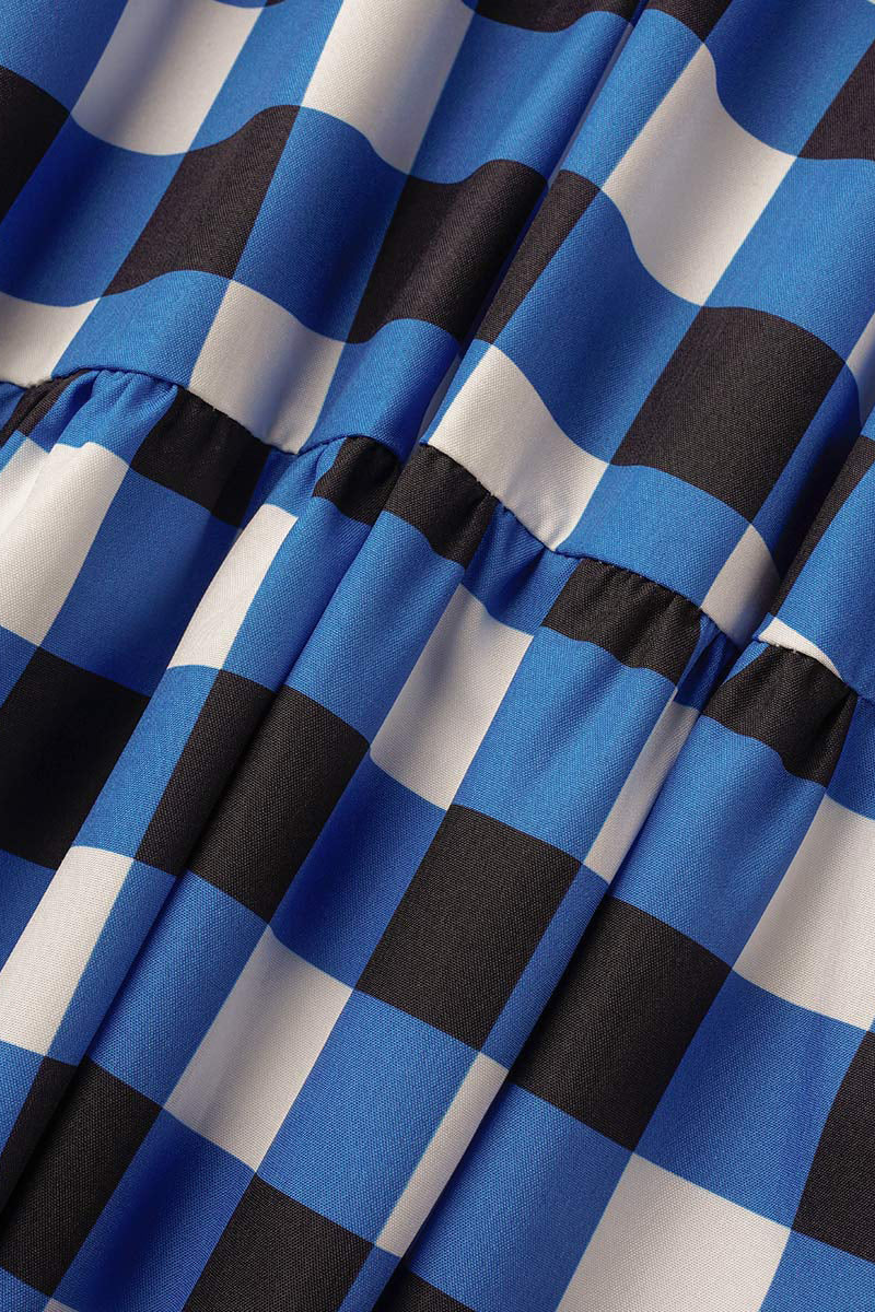 Sweet Elegant Plaid Dresses