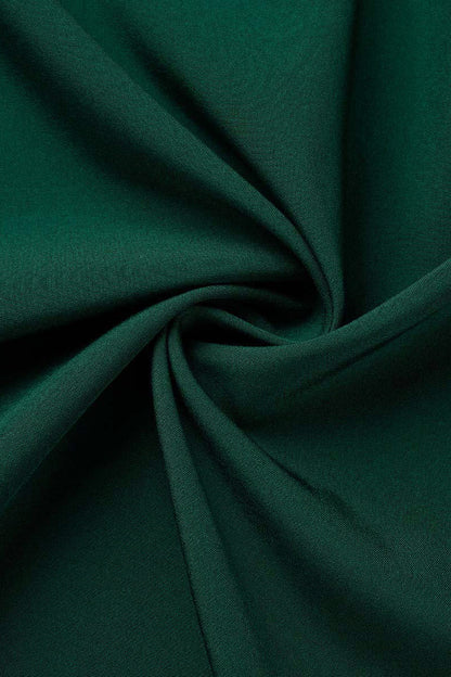 Elegante vestido liso de abertura alta con escote en V y sin mangas (3 colores)