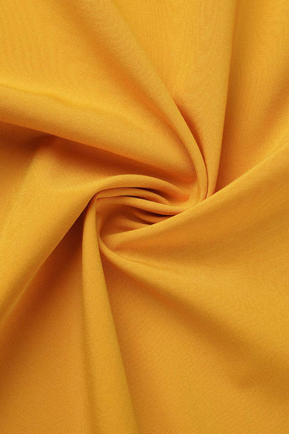 Elegante vestido liso de abertura alta con escote en V y sin mangas (3 colores)