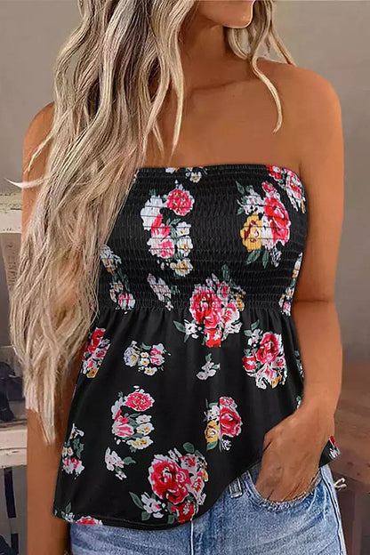 Camisetas sexys y elegantes con estampado de hombros descubiertos (4 colores)