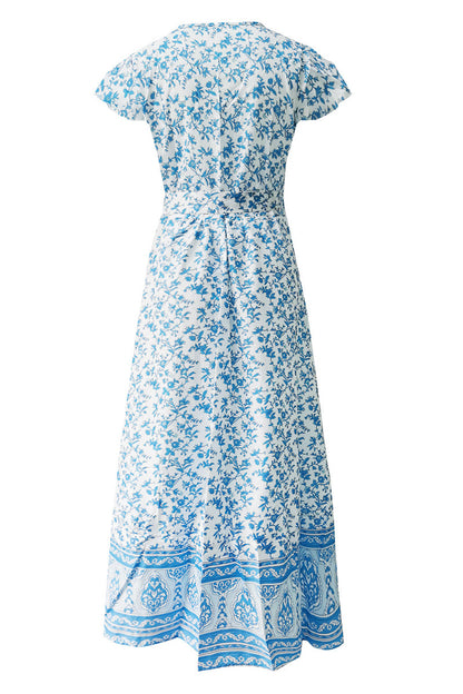 Vestidos sexys y elegantes con cuello en V y estampado en forma de A (10 colores)