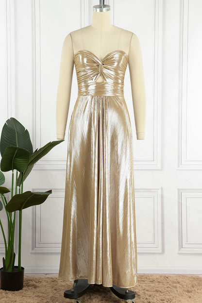 Vestidos de moda con falda de pastel sin tirantes, ahuecados y sólidos (7 colores)