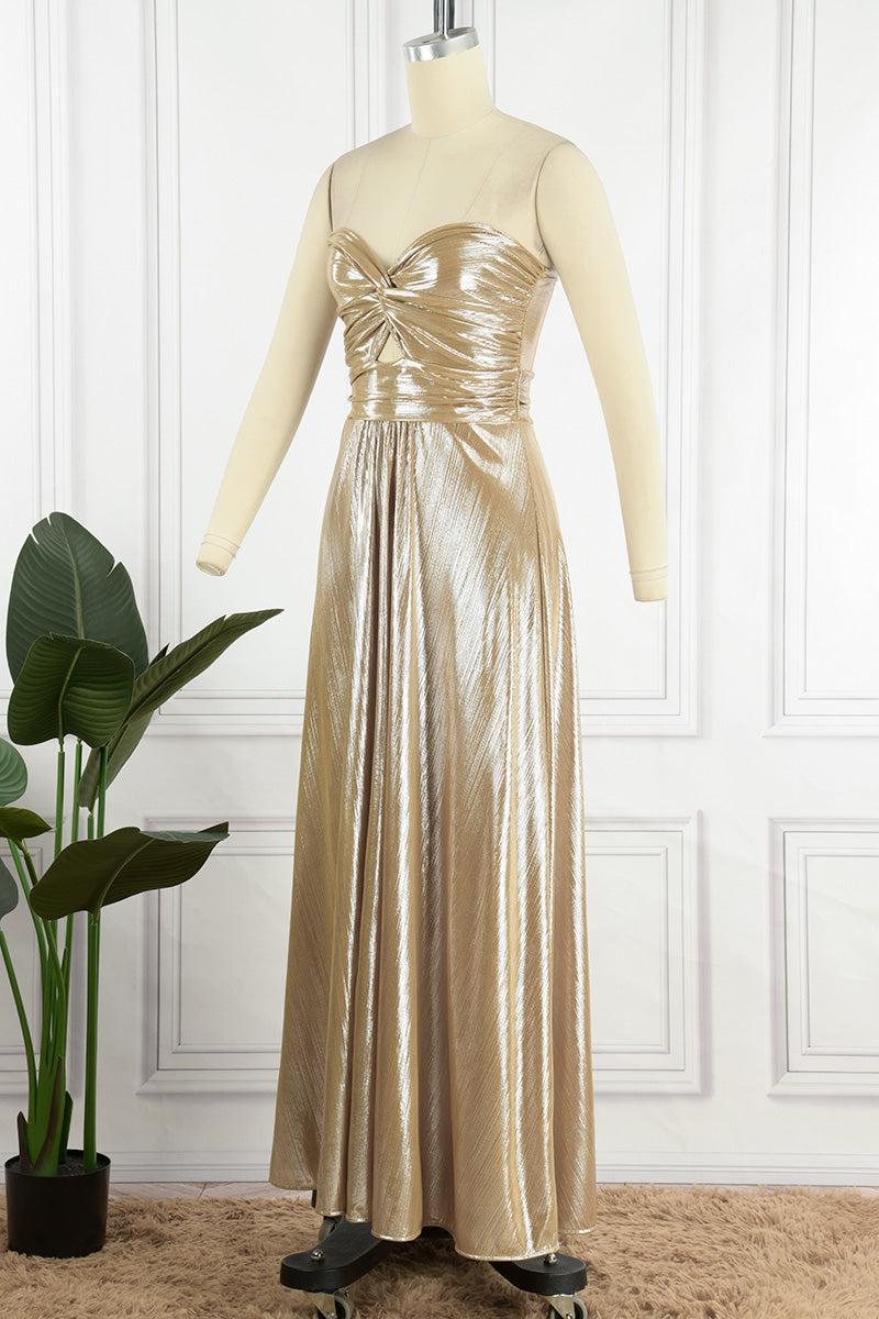 Vestidos de moda con falda de pastel sin tirantes, ahuecados y sólidos (7 colores)