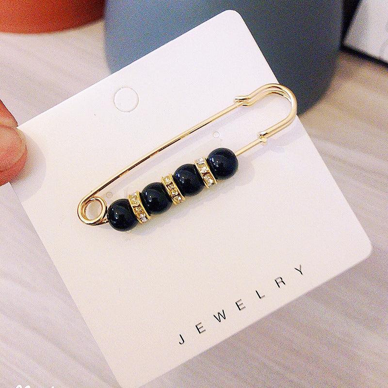 Broche de patchwork con bloques de colores dulces