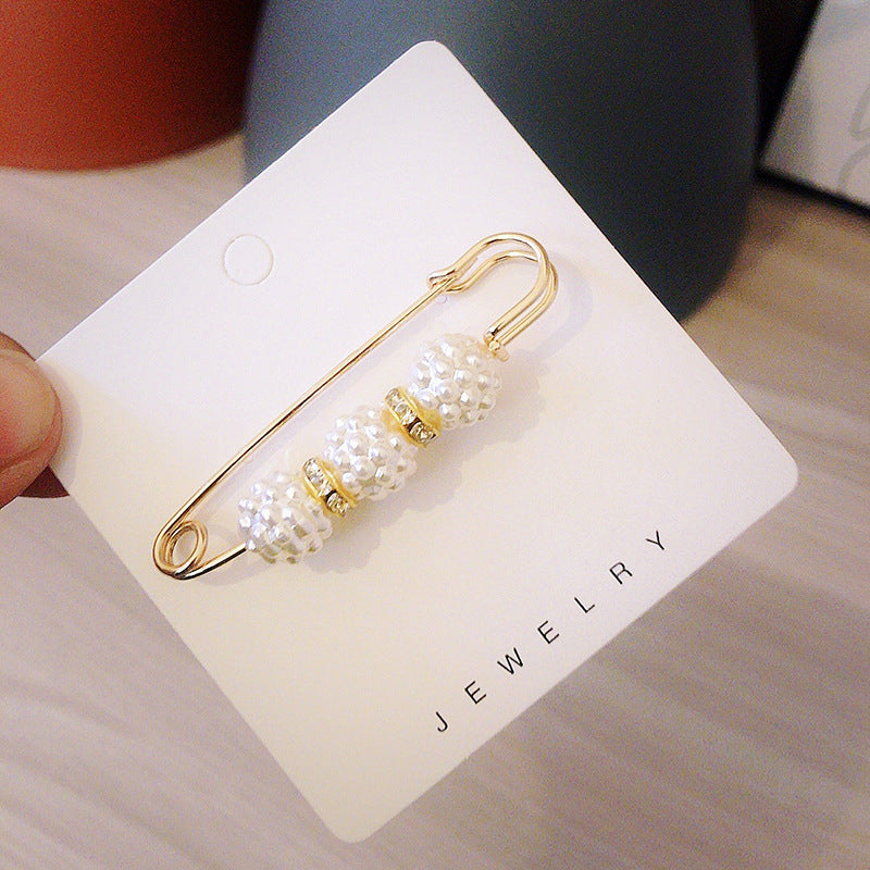 Broche de patchwork con bloques de colores dulces