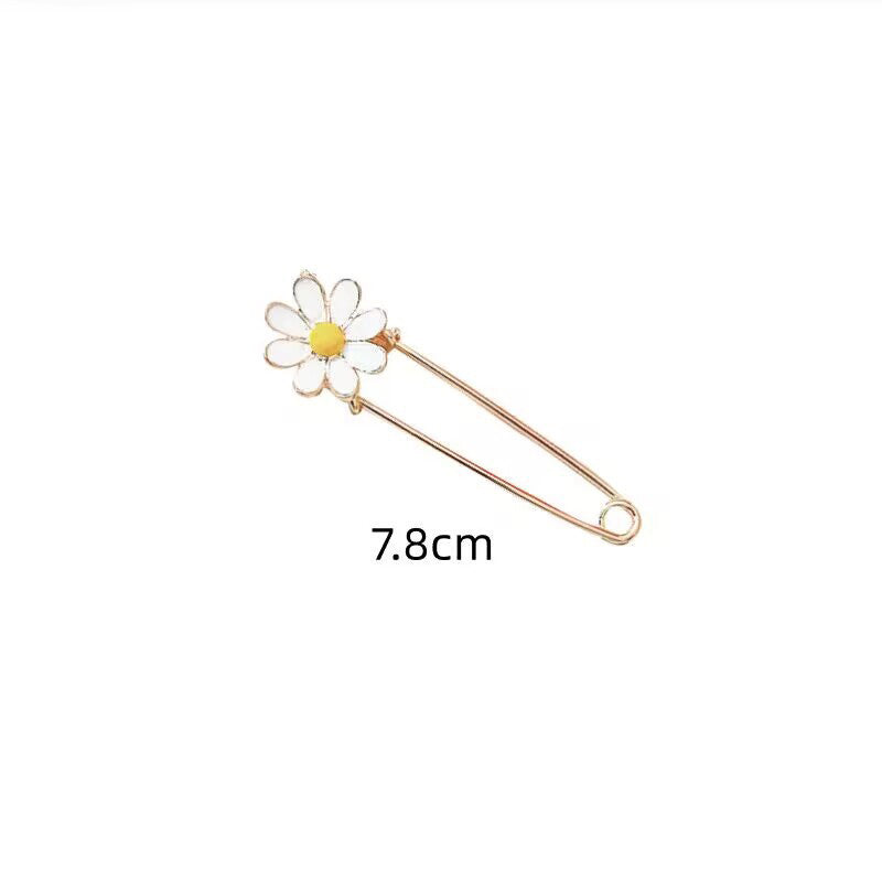 Broche de patchwork con bloques de colores dulces