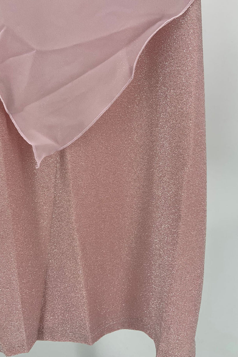 Vestidos sexis de falda de un solo paso con cuello redondo y lentejuelas en bloques de colores