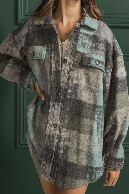 Blusas sexys con cuello vuelto y contraste de bloques de color (3 colores)