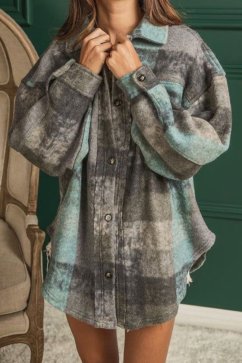 Blusas sexys con cuello vuelto y contraste de bloques de color (3 colores)