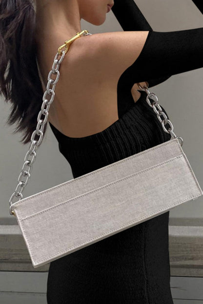 Vestido largo sexy informal con borlas sólidas, ahuecado, sin espalda y con hombros descubiertos