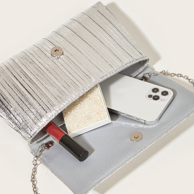 Bolsos casuales de uso diario con parches sólidos