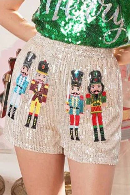 Pantalones de patchwork tipo A de cintura alta