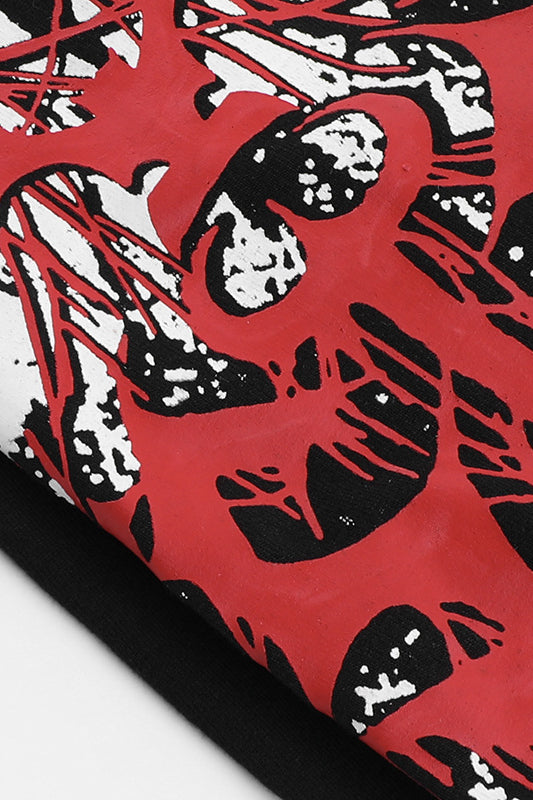 Sexy Cutout Backless Skull Print Mini Dress