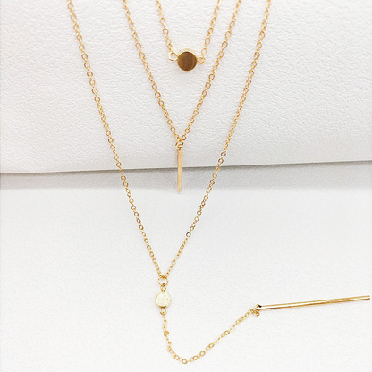 Collares de patchwork sólidos Simplicity