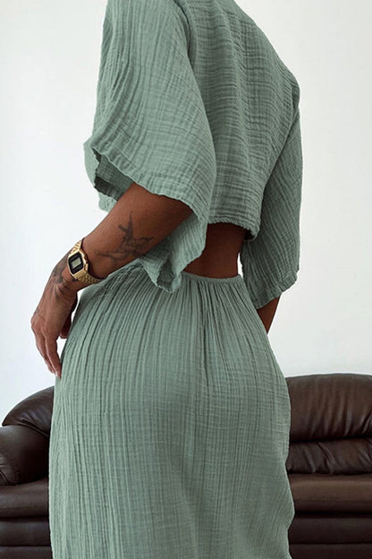 Vestidos sexis de falda de un solo paso con escote en V y frenillo ahuecado