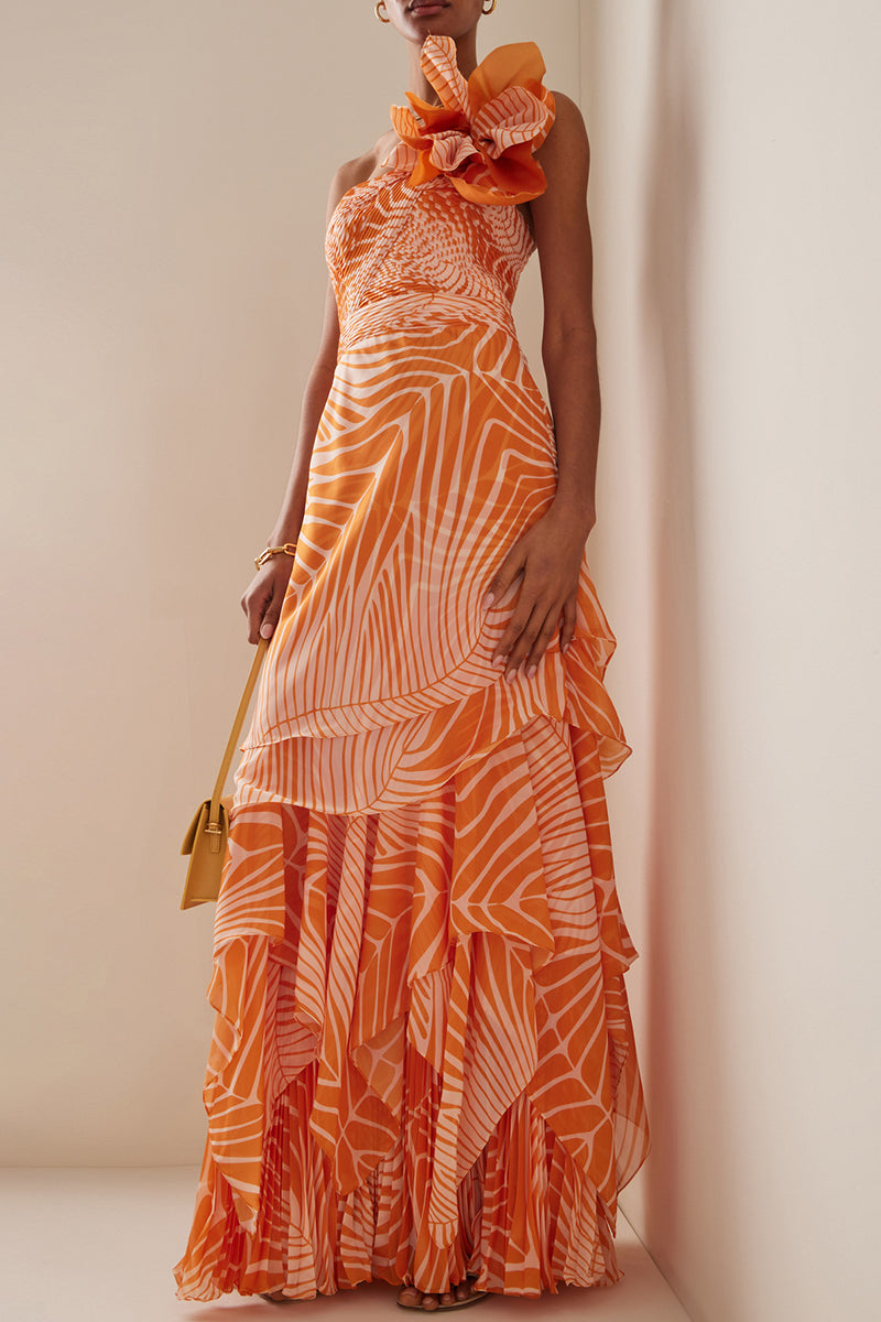 Trajes de baño sexys con estampado de patchwork y espalda descubierta (con relleno)