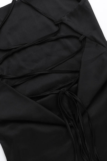 Vestidos elegantes y dulces con falda de un solo paso, con flores, escote en U y espalda descubierta.