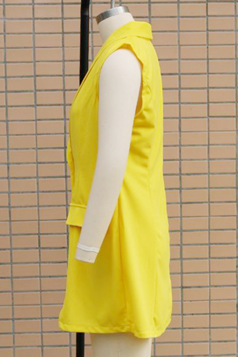 Cárdigan informal de cuello vuelto con banda lisa (5 colores)