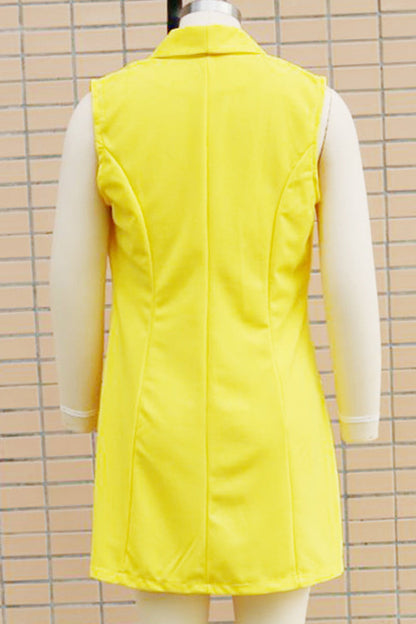 Cárdigan informal de cuello vuelto con banda lisa (5 colores)