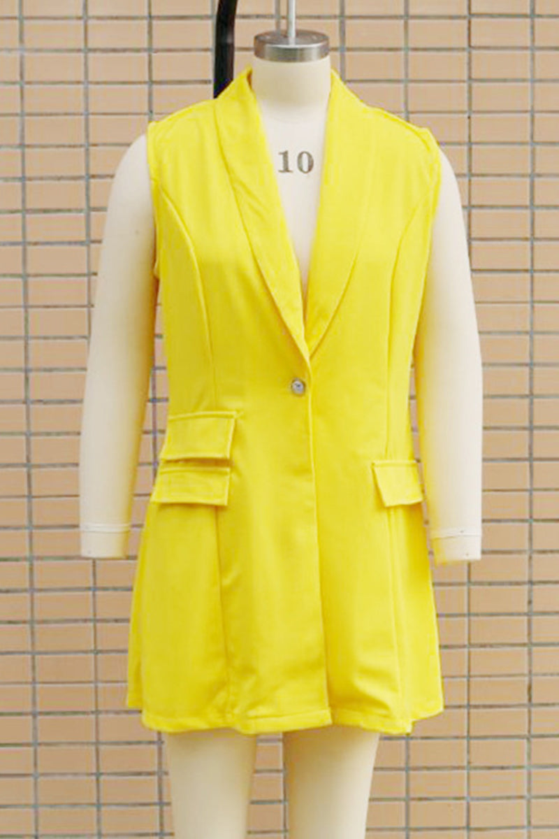 Cárdigan informal de cuello vuelto con banda lisa (5 colores)