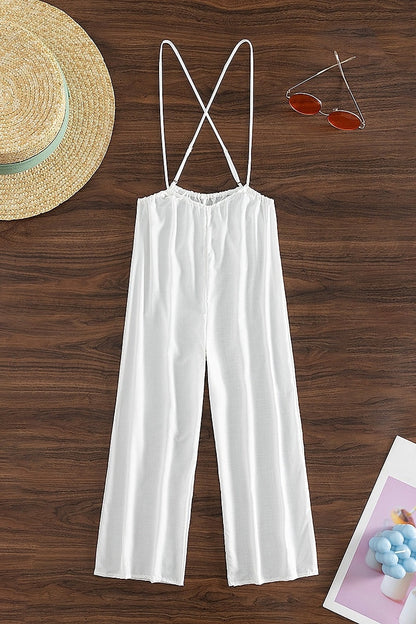 Monos sexis lisos con espalda descubierta y tirantes finos