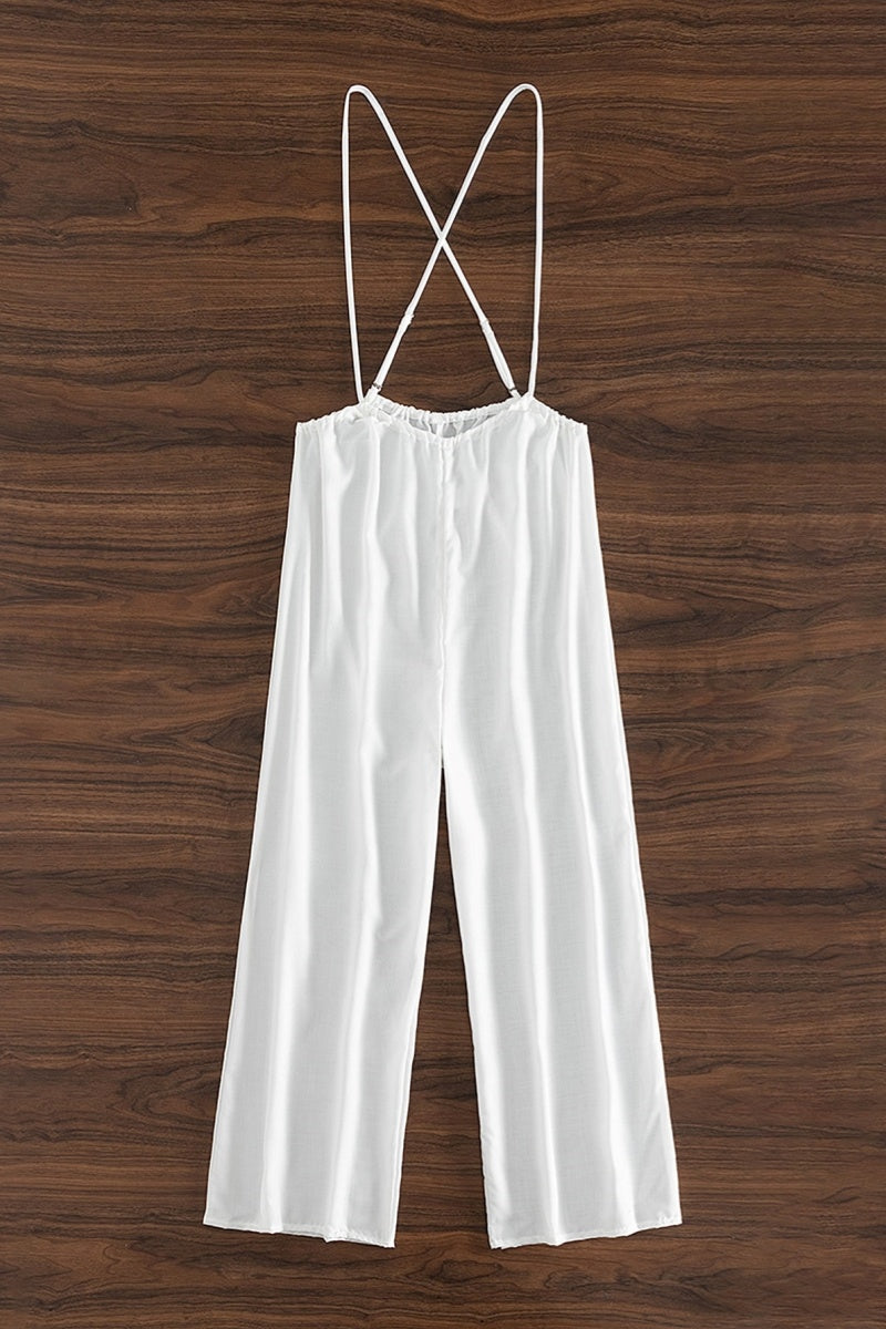 Monos sexis lisos con espalda descubierta y tirantes finos