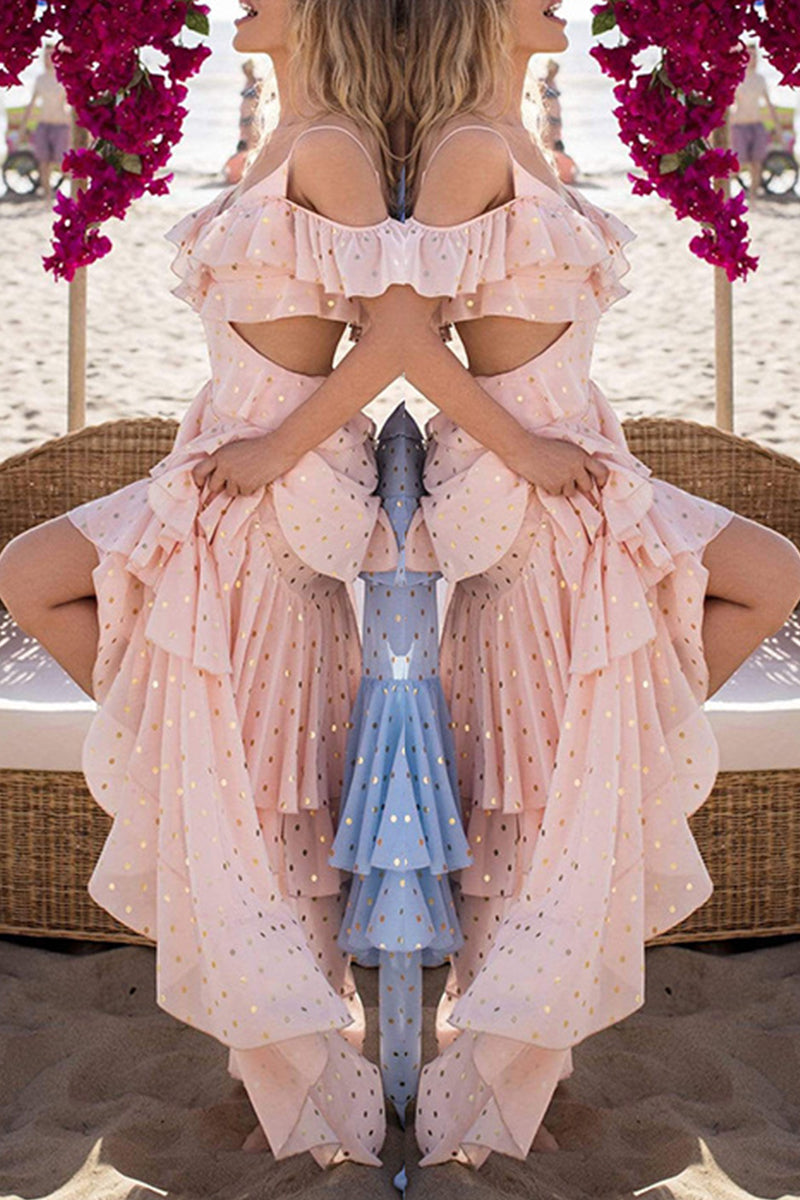 Vestidos de playa sexys con escote en V y lentejuelas de color liso (4 colores)