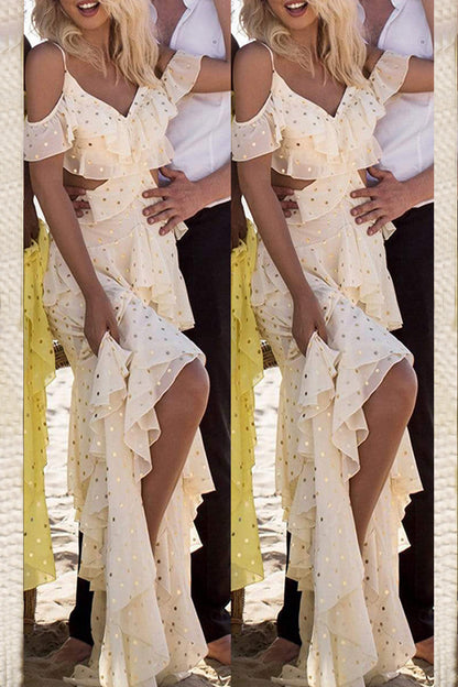 Vestidos de playa sexys con escote en V y lentejuelas de color liso (4 colores)