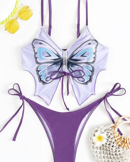 Bowknot Bikini Sexy Swimsuit