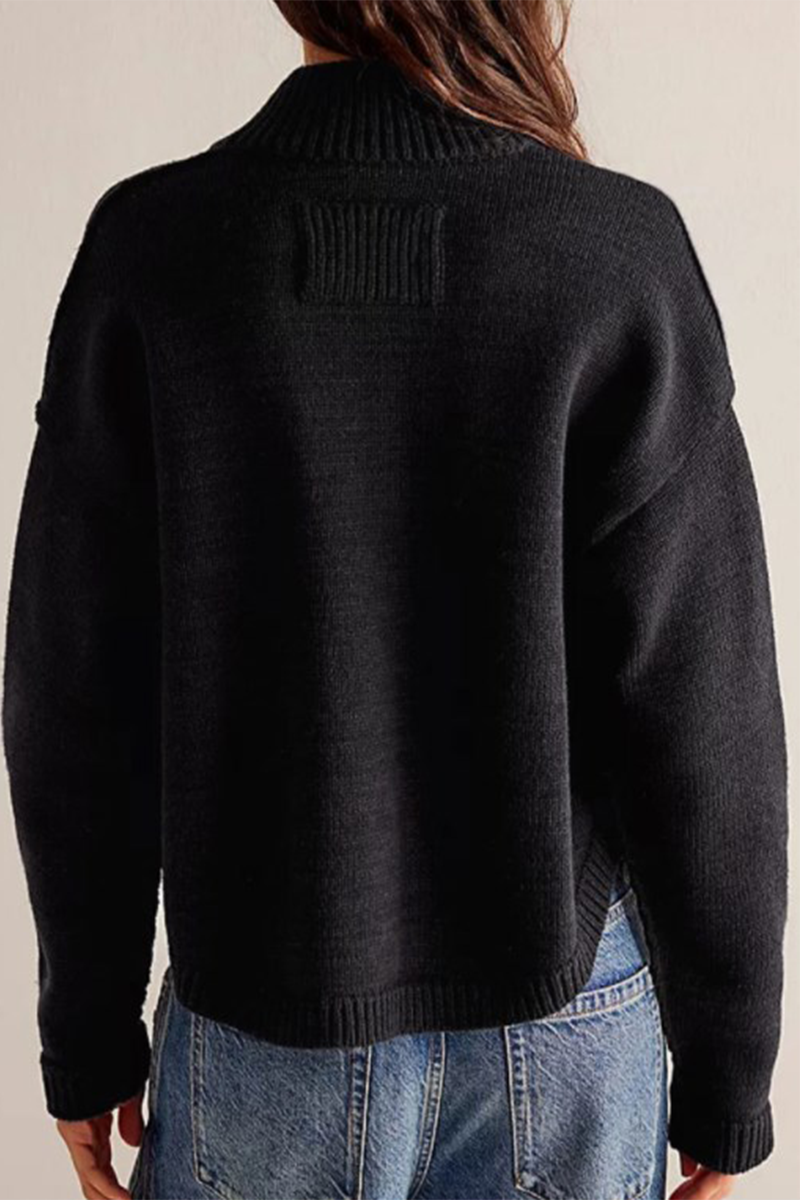 Prendas de abrigo informales de cuello mandarín, con bolsillos y botones, de color liso, para uso diario (4 colores)