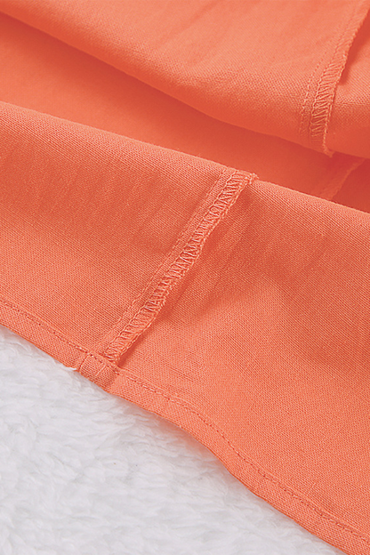 Conjunto informal de dos piezas, sin mangas, cuello redondo, color sólido, con cordones y diario