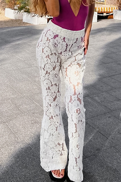 Braguita de encaje transparente de color sólido sexy con altavoz