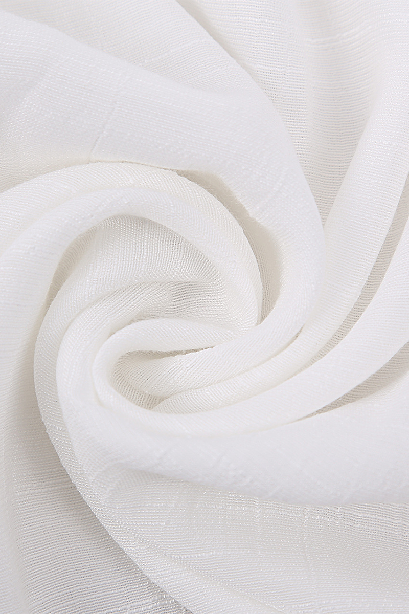 Traje de baño informal de vacaciones con estampado de patchwork de color sólido y transparente