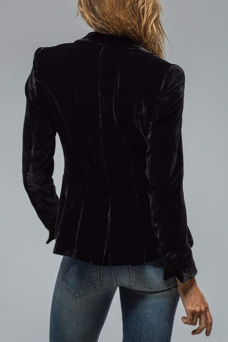 Prendas de abrigo informales de uso diario con botones y bolsillos, cuello vuelto (3 colores)