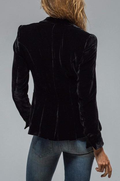 Prendas de abrigo informales de uso diario con botones y bolsillos, cuello vuelto (3 colores)