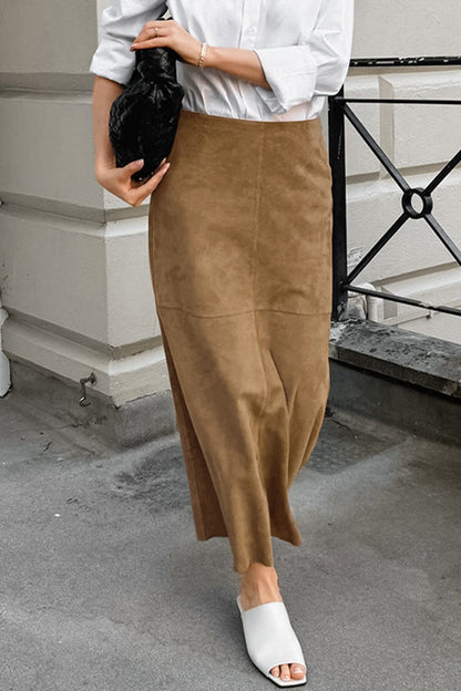 Pantalones rectos de cintura alta holgados con patchwork elegantes para uso diario