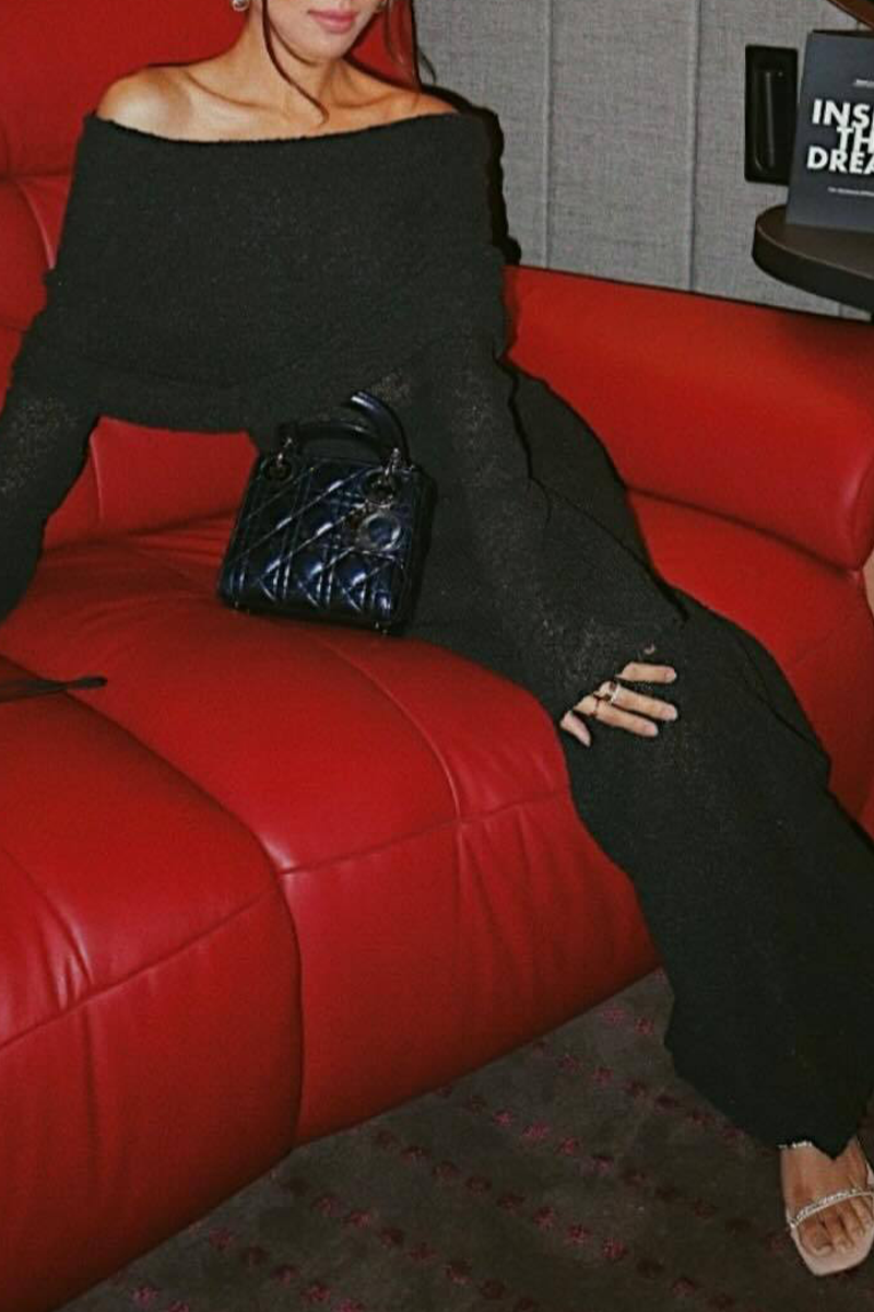 Vestido sexy de una sola pieza con aberturas y hombros descubiertos (3 colores)