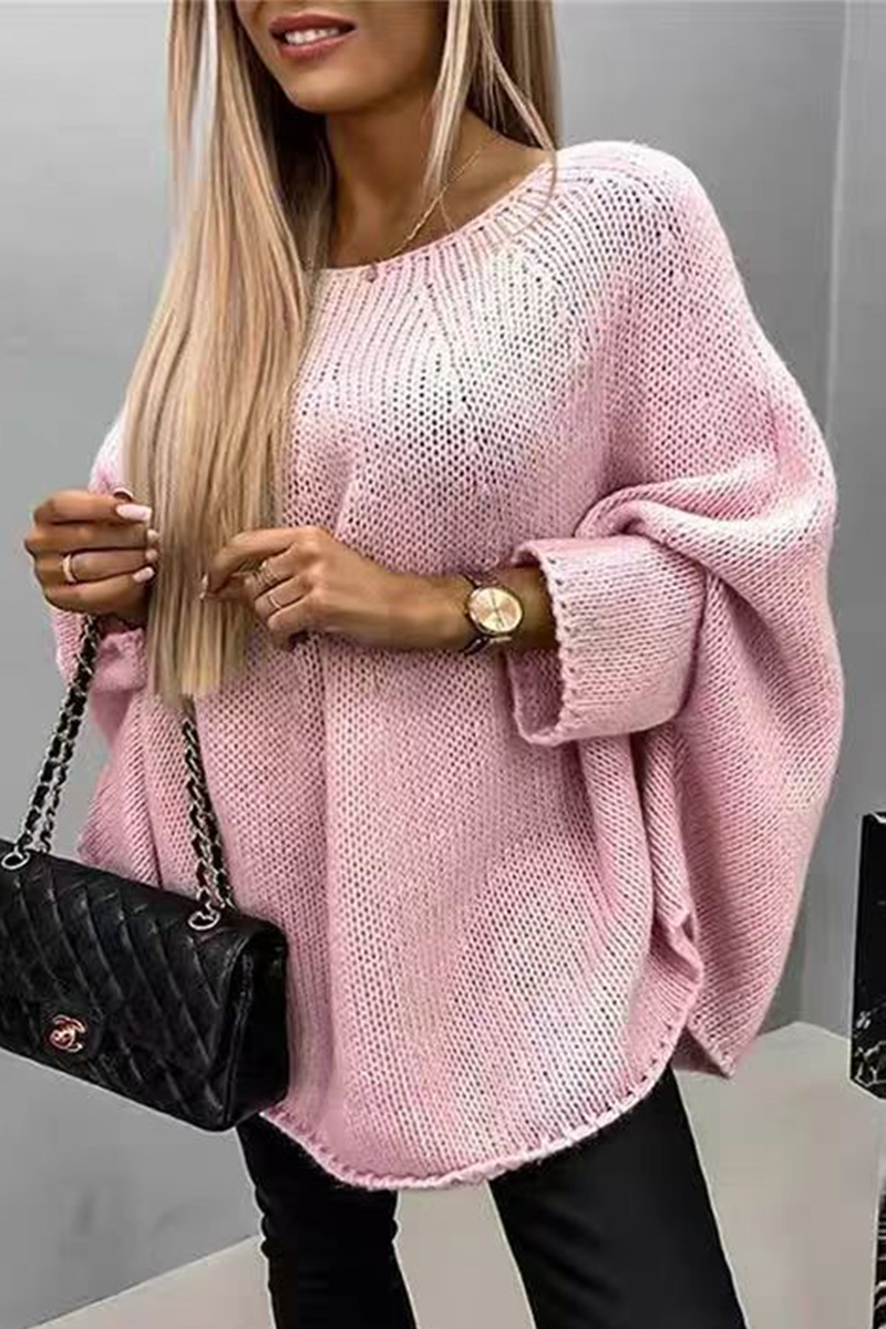 Suéteres casuales de cuello redondo con patchwork para uso diario (5 colores)