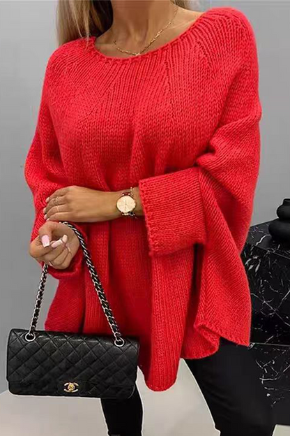 Suéteres casuales de cuello redondo con patchwork para uso diario (5 colores)