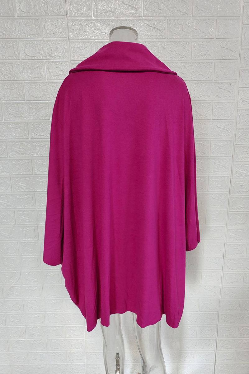 Prendas de abrigo informales con botones y cuello vuelto (5 colores)