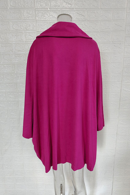 Prendas de abrigo informales con botones y cuello vuelto (5 colores)