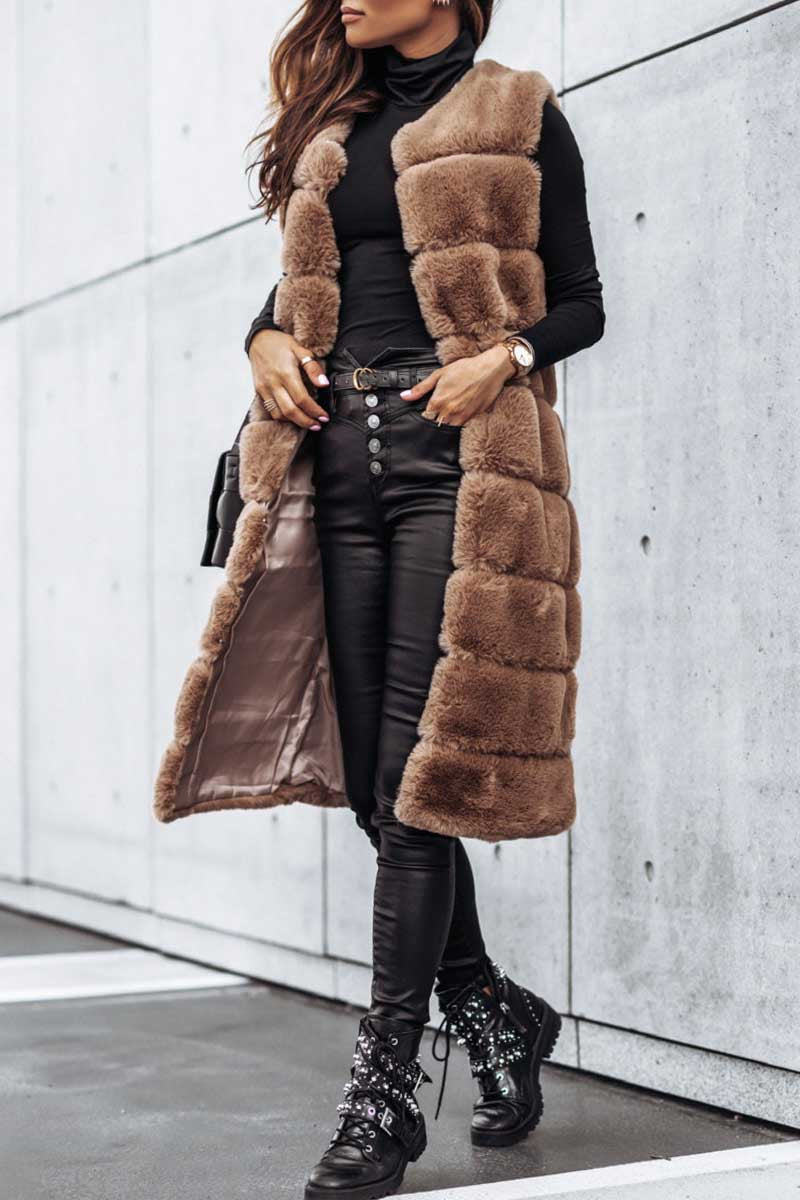 Cárdigan informal de color liso (3 colores)