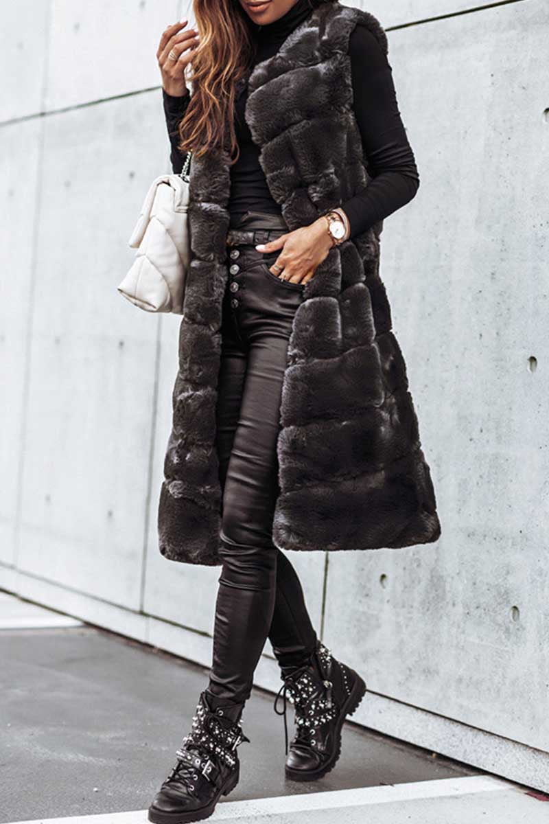 Cárdigan informal de color liso (3 colores)