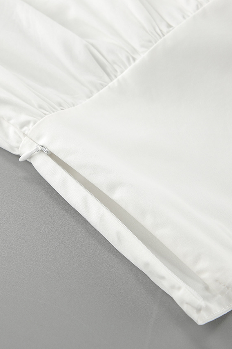 Casual Street Patchwork Zipper Loose High Waist Type A Bottoms